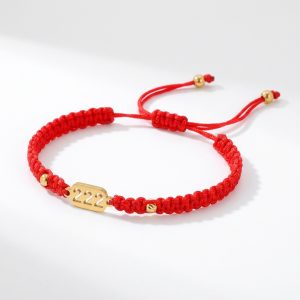 222 Balancing Angel Number Bracelet - Professional Photo