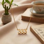 Exclusive: 333 Angel Number Necklace – Growth & Expansion - Professional Photo