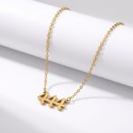 Exclusive: 444 Angel Number Necklace - Divine Guidance - Professional Photo