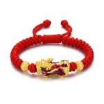 Color-Changing Pixiu Bracelet - Tibetan Red String - Professional Photo