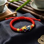 Color-Changing Pixiu Bracelet - Tibetan Red String - Professional Photo