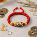 Color-Changing Pixiu Bracelet - Tibetan Red String - Professional Photo
