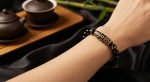 Ultimate Luck DZI 9 Eyes Obsidian Bracelet - Professional Photo