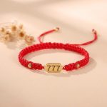 Exclusive: Buddha & Karma 777 Angel Number Luck Bracelet - Image 1