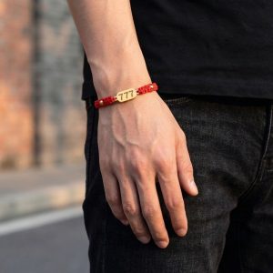 Exclusive: Buddha & Karma 777 Angel Number Luck Bracelet - Image 2