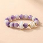 Buddha & Karma Bodhi Seed Lion Head Mantra Protection Bracelet - Image 1