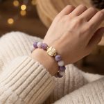 Buddha & Karma Bodhi Seed Lion Head Mantra Protection Bracelet - Image 2