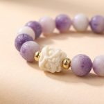 Buddha & Karma Bodhi Seed Lion Head Mantra Protection Bracelet - Image 5